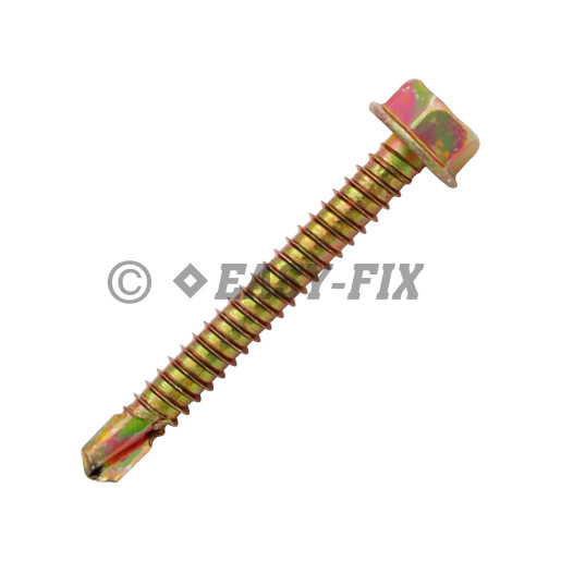 Şurub autoforant cap hex DIN 7504K 6,3x 38 ZG SW10 (20 buc)