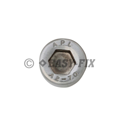 Şurub cap cilindric DIN 912 M 8x 20 Inox A2 - SW6 (100 buc)