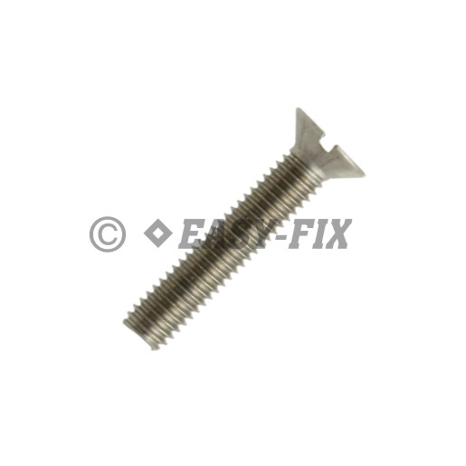 Şurub cap înecat DIN 963 - M 4x 20 Inox A2 (-) (500 buc)