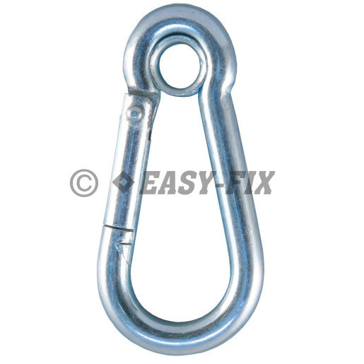 Carabină cu inel DIN 5299E - Ø11 x120mm ZA
