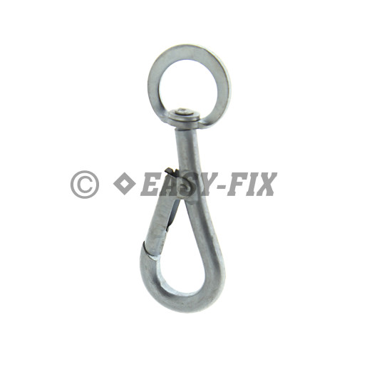 Carabină cu inel rotativ - Ø 6mm - ZA