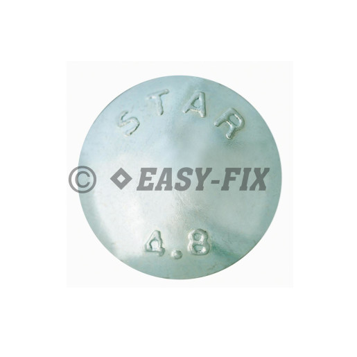 Şurub cap bombat torbant DIN 603-4.8 - M 8x100 ZA (50 buc)