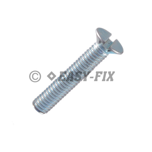 Şurub cap înecat DIN 963-4.8 - M 6x 35 ZA  (-) (250 buc)