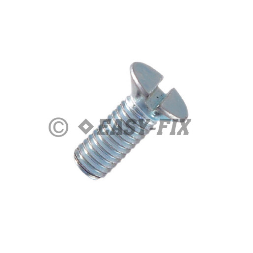 Şurub cap înecat DIN 963-4.8 - M 8x 12 ZA  (-) (250 buc)