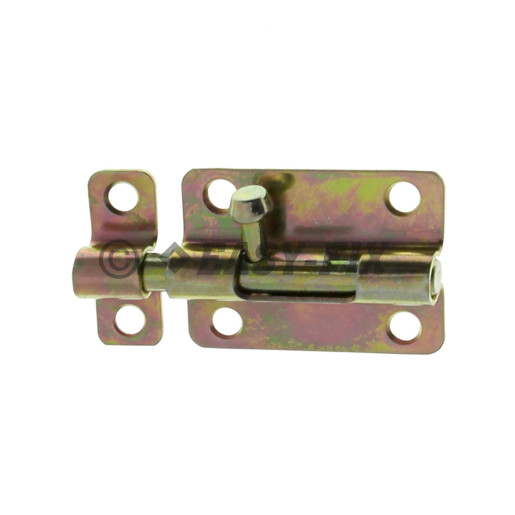 Zăvor aplicat cu piedică  55x40, L=75mm - ZG