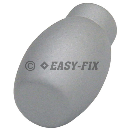 Buton metalic 480.09 - 15x25mm - Cromat Satinat