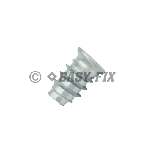 Euroşurub cap înecat Dk 7,2mm - 6,3x11 PZ2 Zincat Alb (100 buc)