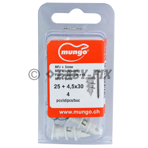 Diblu MFJ 25mm şi Şurub 4,5x30mm
