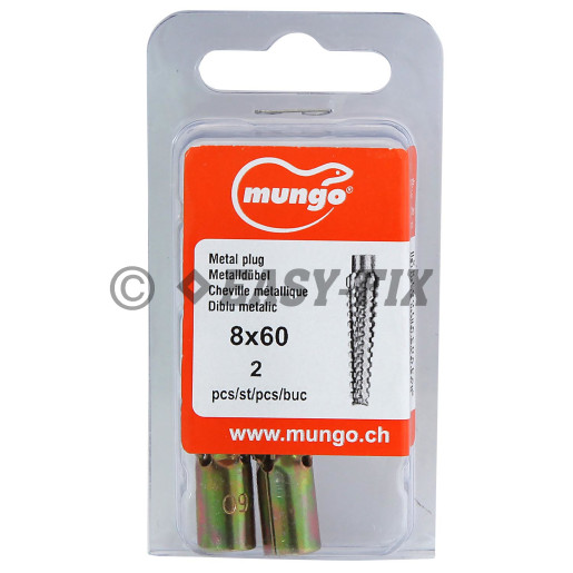 Diblu metalic cu gheare 8,0x60 mm ZG