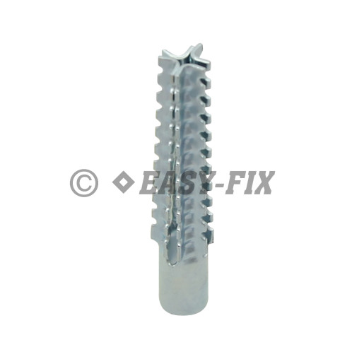 Diblu metalic cu gheare 5,0x30 mm Zincat Alb (100 buc)