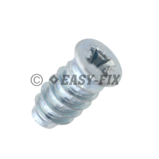 Euroşurub cap înecat Dk 7,2mm - 6,3x13 PZ2 Zincat Alb (500 buc)