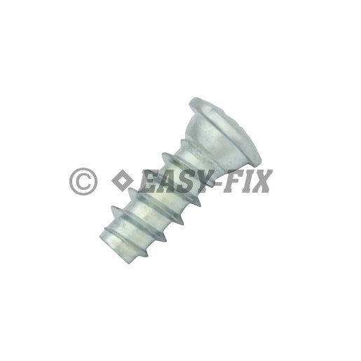 Euroşurub cap Bombat 6,3x11 PZ2 Zincat Alb (500 buc)