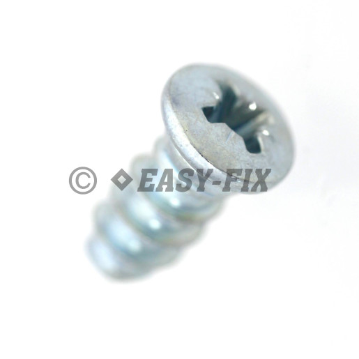 Euroşurub cap Bombat 6,3x13 PZ2 Zincat Alb (500 buc)