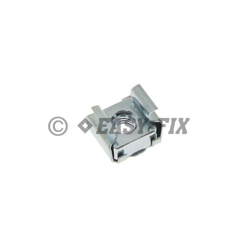 Piuliţă în colivie P 8,3x 8,3mm H1,7-2,5mm M 5 Zincată Alb (100 buc)