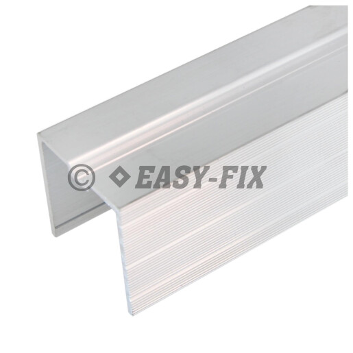 Conector U pentru imbinare profile 45x42x200mm - Aluminiu