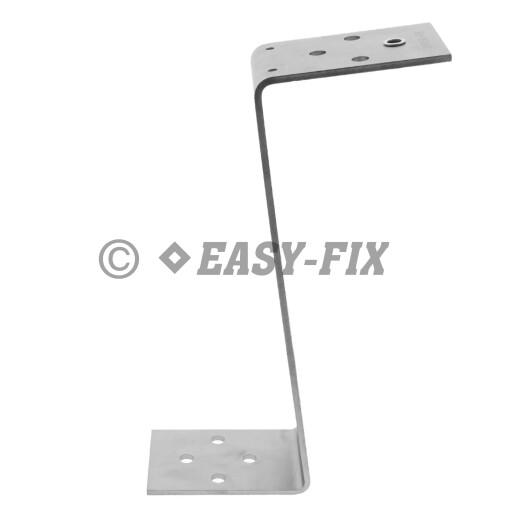 Suport Z fixare panouri fotovoltaice - 325x80x5mm - Inox A2