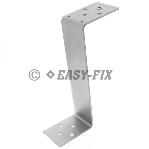 Suport Z fixare panouri fotovoltaice - 325x80x5mm - Inox A2