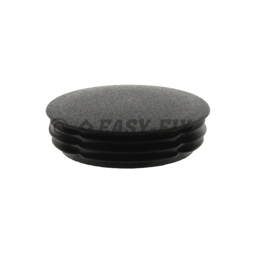 Capac plastic pentru teava rotunda  D 48,3 mm (1-1/2") - Negru