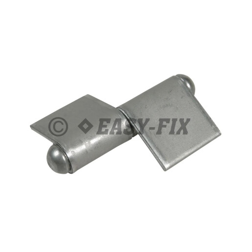Balama doua aripi-montaj prin sudare L 60xØ14x21mm - deschidere mana stanga