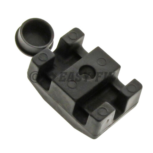 Set clema plastic pentru prindere panouri bordurate gard 40x30 - Neagra