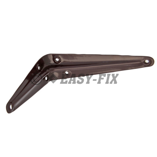 Consolă tablă L pentru etajere 150x200x36mm - Maro