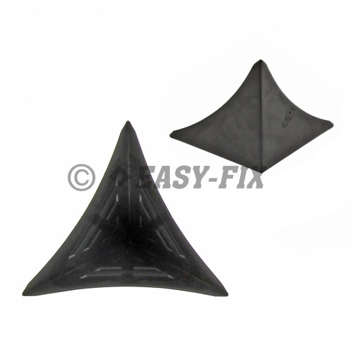 Coltar protectie la transport  68x96x68mm - Negru (4 buc)