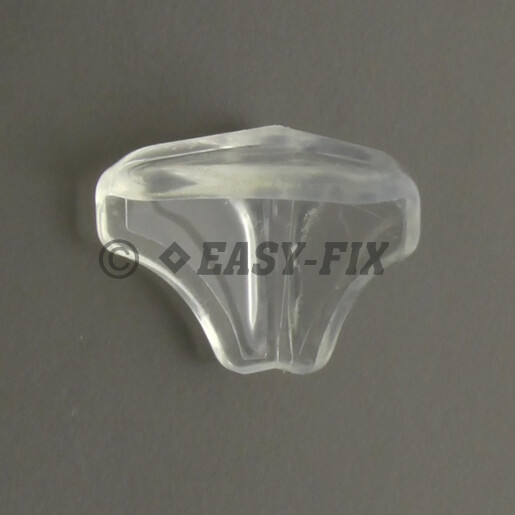 Coltar autoadeziv protectie mobila 30x30mm - Transparent