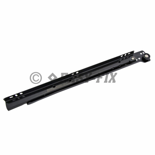 Sină glisare sertare 250mm Neagră