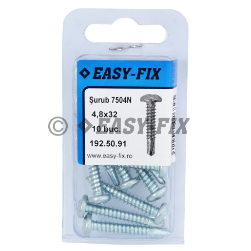 Şurub autoforant cap bombat DIN 7504N - 4,8x 32 ZA PH2