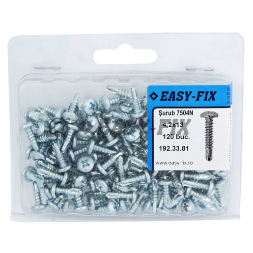 Şurub autoforant cap bombat DIN 7504N - 4,2x13 ZA PH2