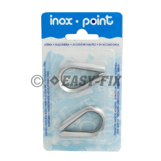 Protectie pt cablu otel - Ø 8,0mm Inox A2