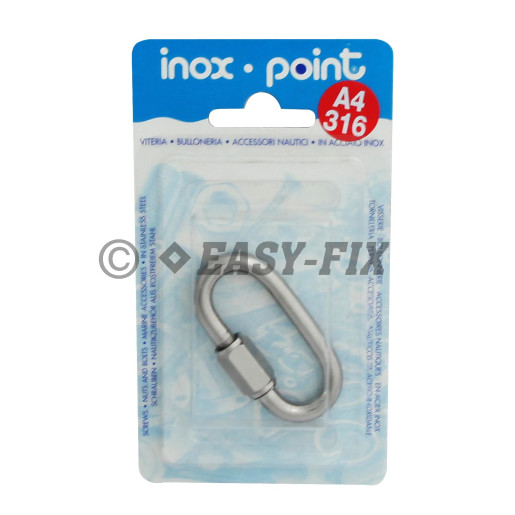 Za cu fixare rapida  Ø 6,0mm Inox A4