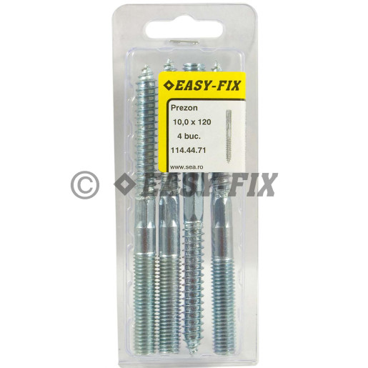 Prezon lemn-metal M10x120 ZA L55/M40 - SW8