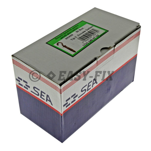 Ancoră metalică pt pereti Gips-Carton Tip C M6x69 ZG (50 buc)