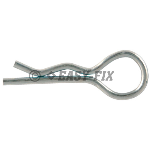 Siguranţă cu arc pt axe DIN 11024 A - Ø 5mm - ZA (50 buc)