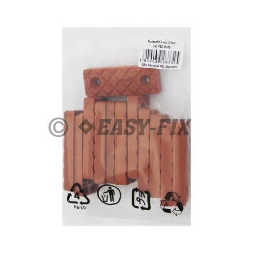 Alunecător 53x19mm plastic - Cireş