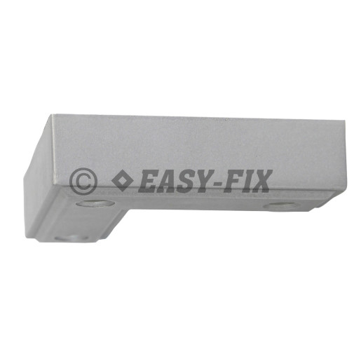 Picior plastic L 75x75x20mm 446.09 - Cromat Satinat