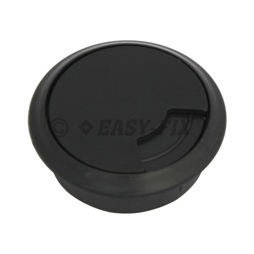 Trecere pentru cabluri Ø 60 mm Negru