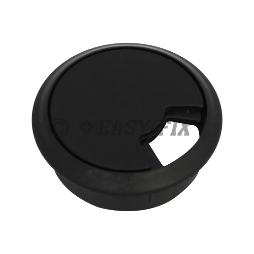 Trecere pentru cabluri Ø 60 mm Negru