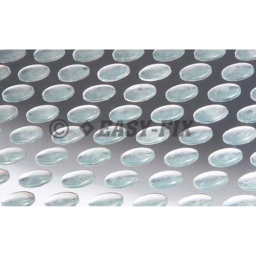 Bumpon transparent autoadeziv H4,0x Ø13,0mm (80 buc)