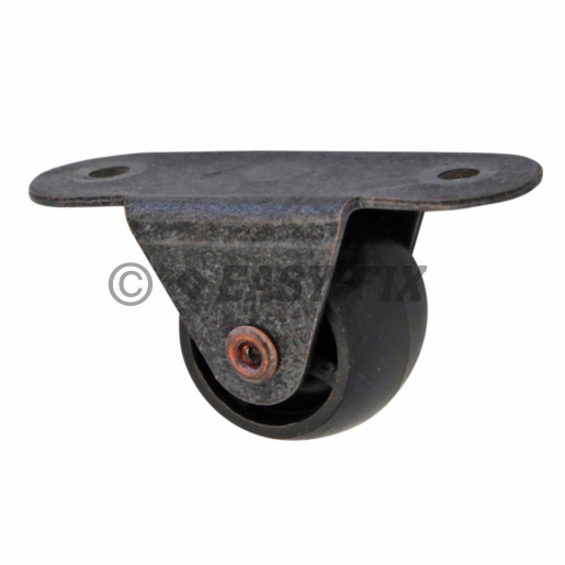 Rotilă Ø22 mm H=25.5mm 330-17 - Negru