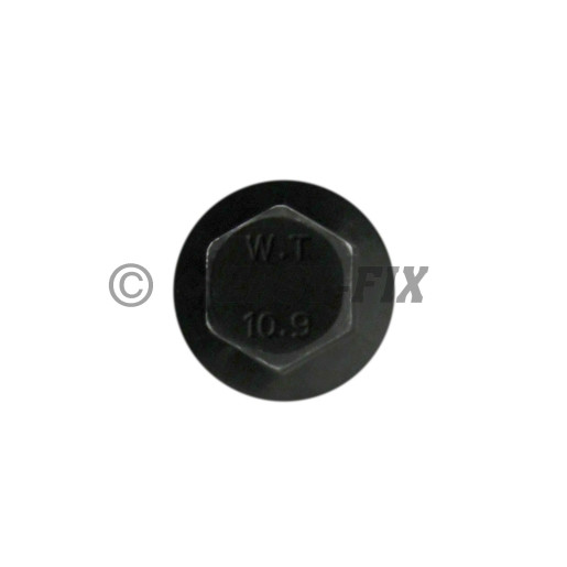 Şurub cap cu guler DIN 6921-10.9 M12-1,50x 50 Brunat