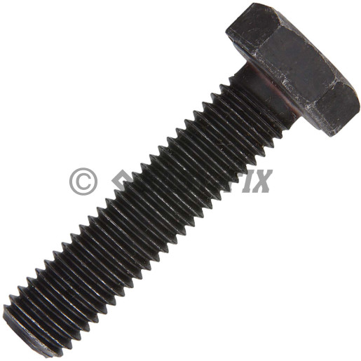 Şurub cap hexagonal DIN 933-10.9 M16x 45 Negru