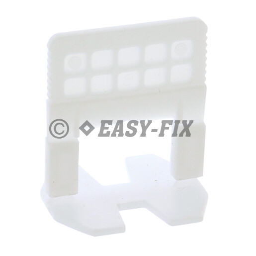 Distantier plastic CLIPS pentru gresie si faianta 1,0 mm - 100 buc/Punga Plastic