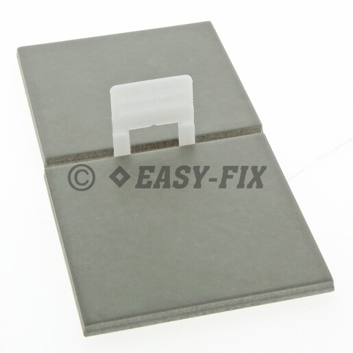 Distantier plastic CLIPS pentru gresie si faianta 1,0 mm - 100 buc/Punga Plastic