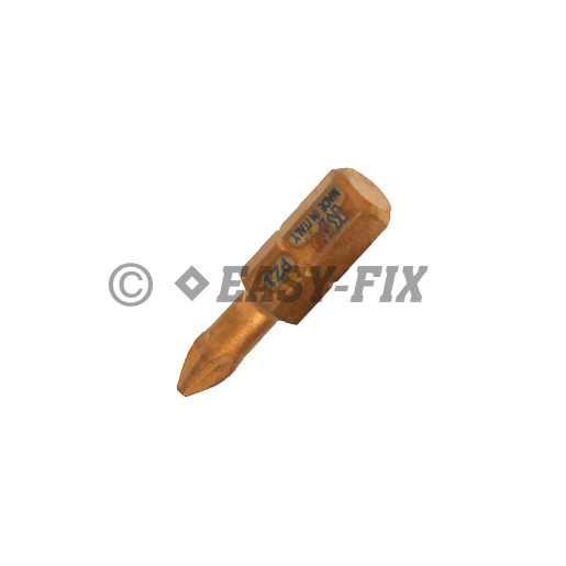 Cap BIT KSV 25mm Pozidrive PZ1 Titan