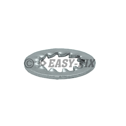 Şaibe elastice crestate int DIN 6798 J - M  4 ZA (1.000 buc)