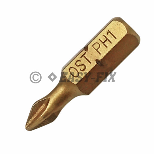 Cap bit OST 25mm Phillips PH1 Titan