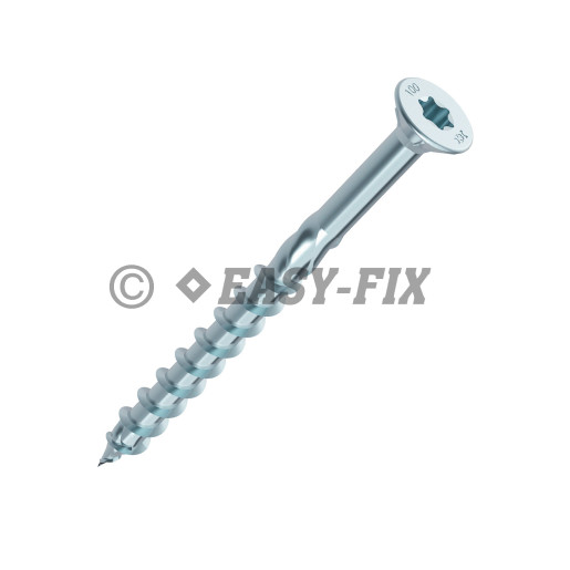 Şurub pentru dulgherie cap înecat HECO-TOPIX 10x100/ 80 ZA TX40 (50 buc)