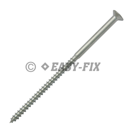 Şurub filet pt lemn cap înecat DIN 7997 Ø 7 x145/85 TX30 ZA
